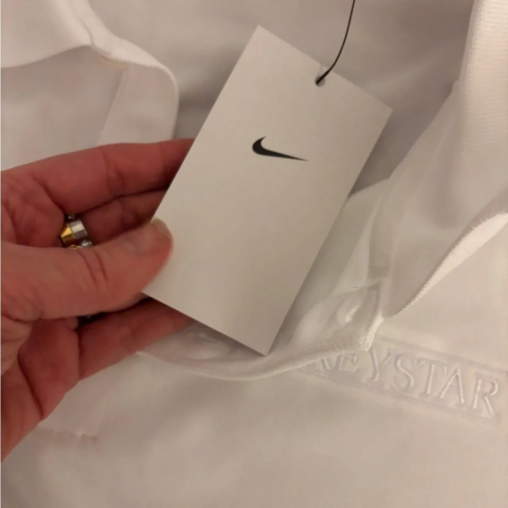 Nike White Men's xl golf Polo Shirt new